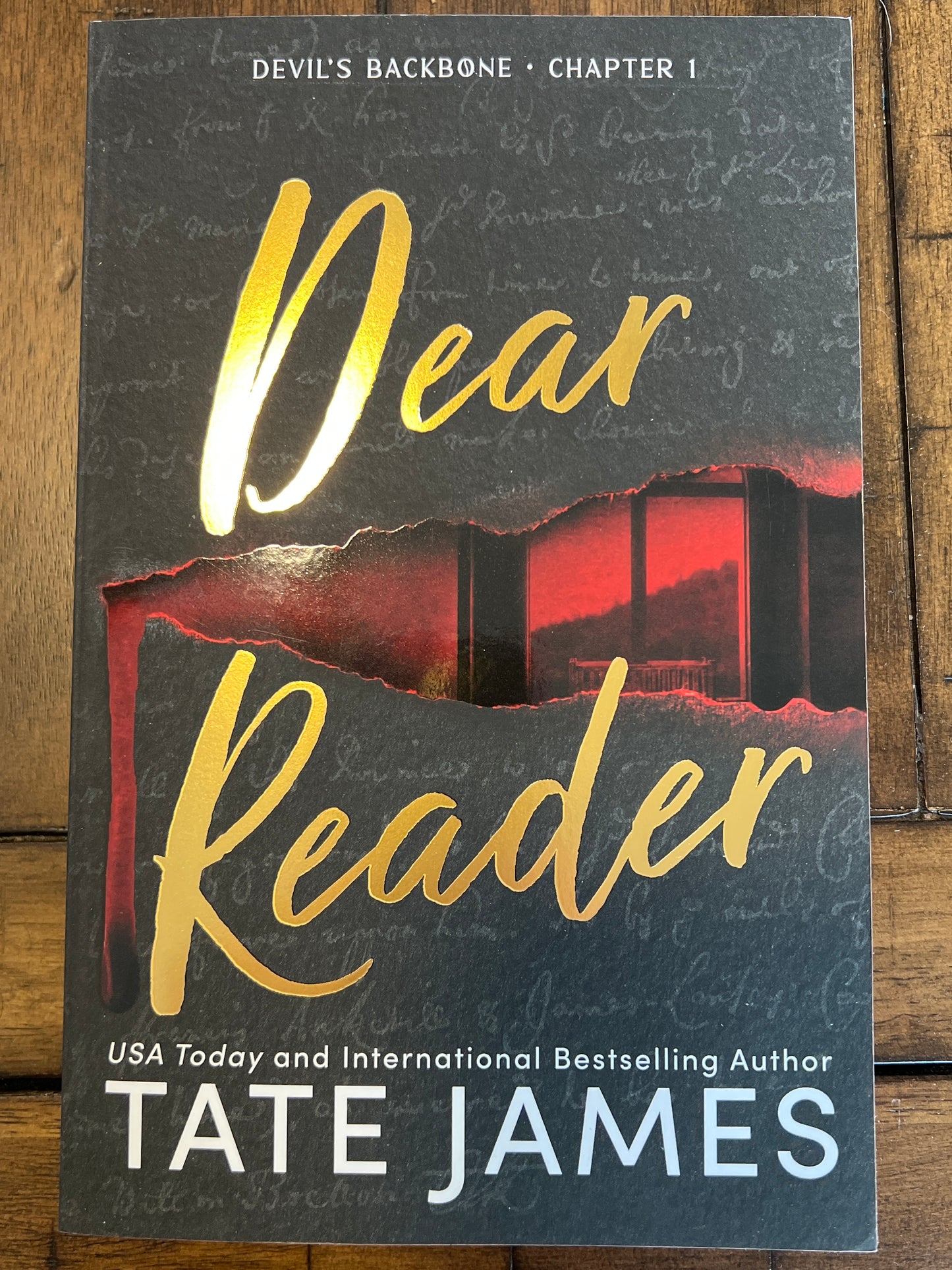 Dear Reader (Devil's Backbone #1) Sprayed edges