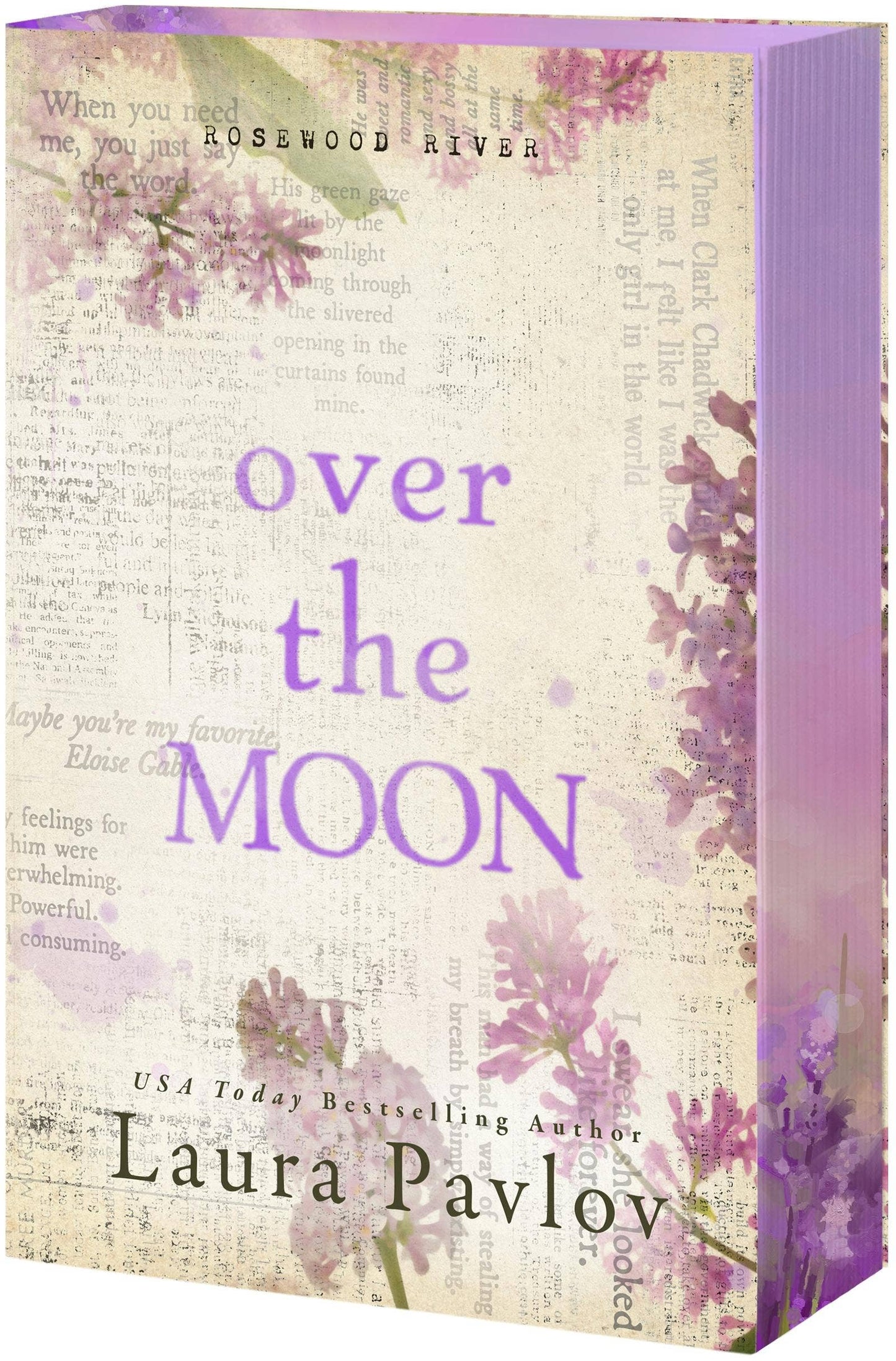Over The Moon: A Small Town, Hockey Romance (Rosewood River Series Book 3)