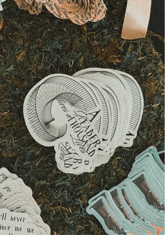 1,000 Lives Sticker