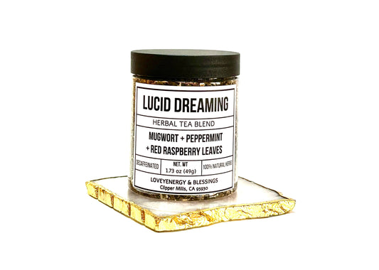 LUCID DREAMING Handcrafted Herbal Tea Blend: Plastic Jars