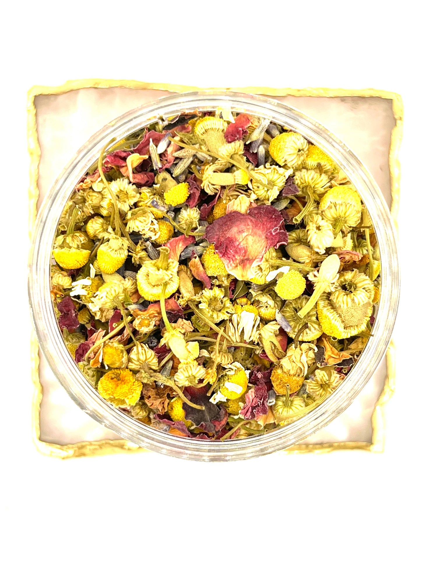 EMPATH GODDESS Handcrafted Herbal Tea Blend: Plastic Jars