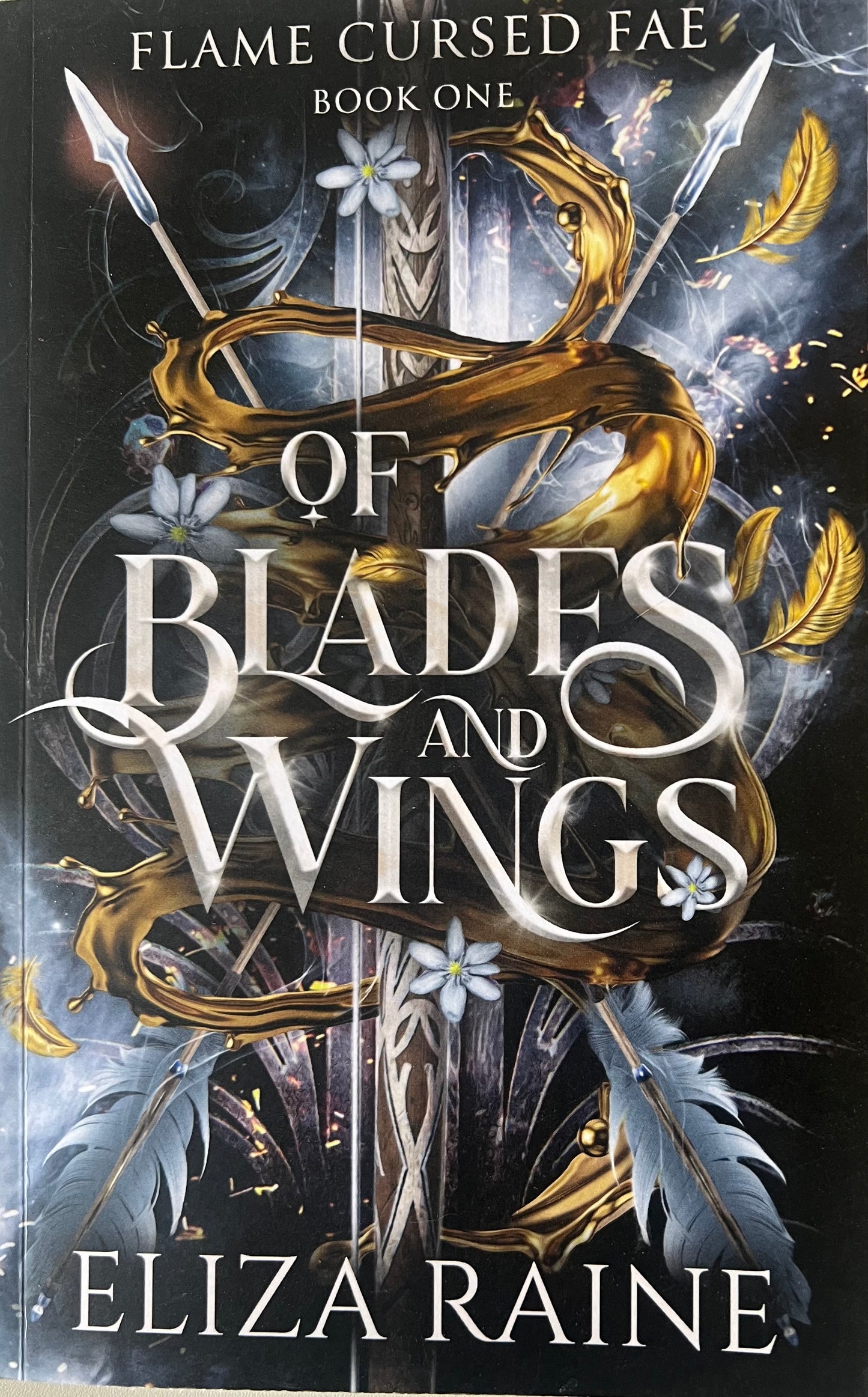 USED: Of Blades and Wings: A Brides of Mist and Fae Novel: Flame Cursed Fae, Book 1