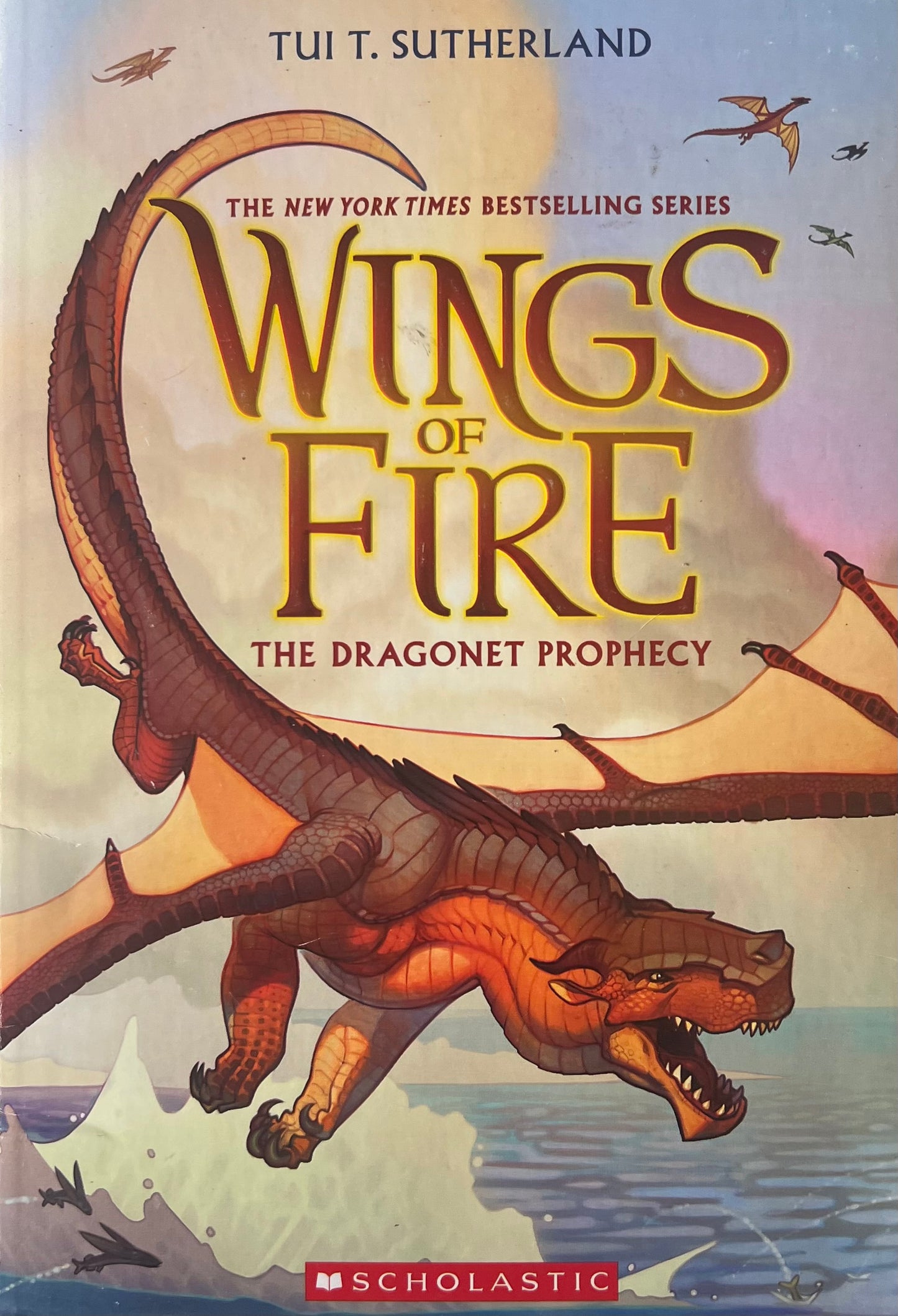 USED: The Dragonet Prophecy: Wings of Fire, Book #1