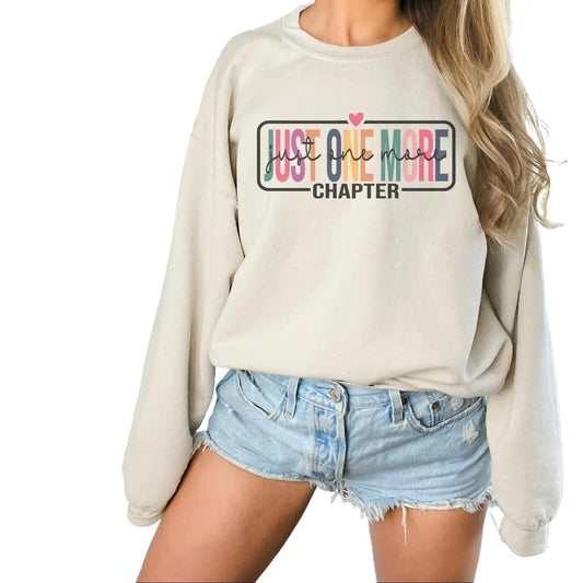 Just One More Chapter Crewneck Sweatshirt