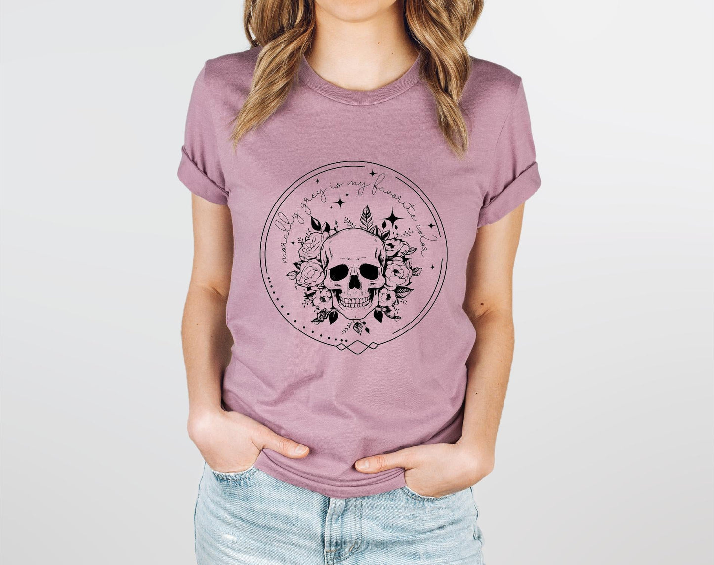 Morally Grey is my Favorite Color Bella Canvas Tees