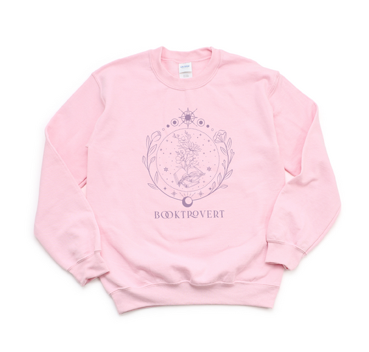 Booktrovert Pink or Blue Sweatshirt