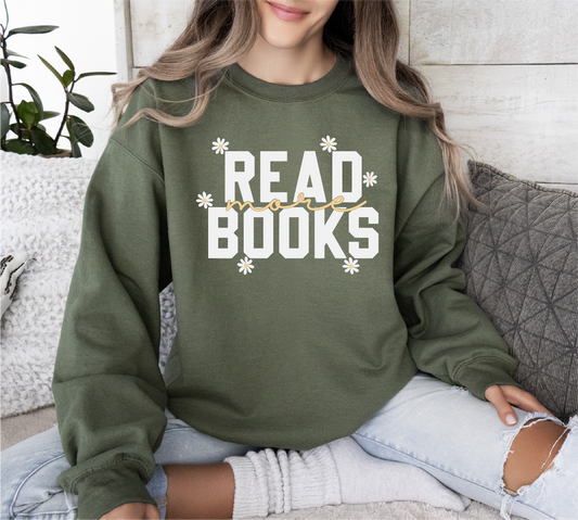 Read More Books Gildan Crewneck Sweatshirt