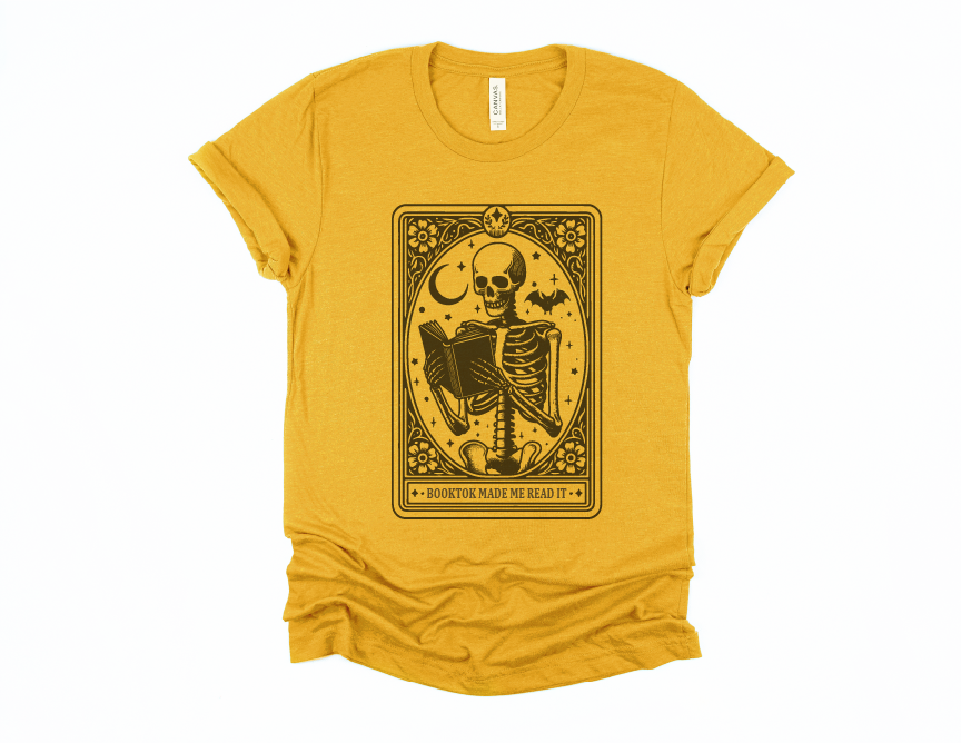 Booktok Made Me Read It Bella Canvas Tee