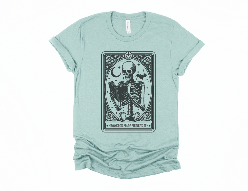 Booktok Made Me Read It Bella Canvas Tee