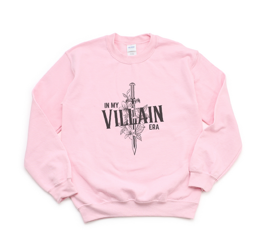 In My Villain Era Front and Back Print Sweatshirt