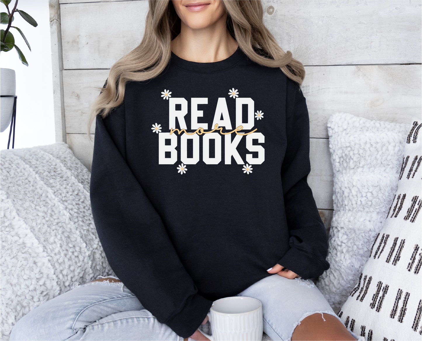 Read More Books Gildan Crewneck Sweatshirt
