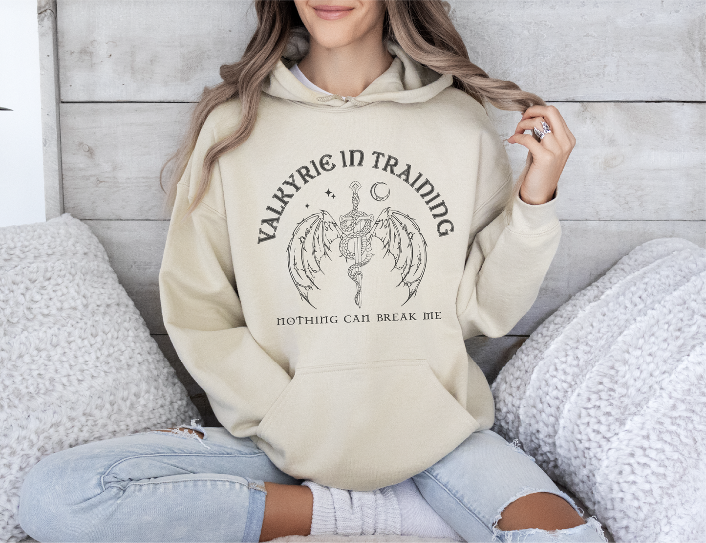 Valkyrie in Training Gildan Hoodie