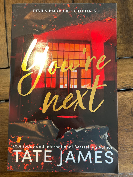 You're Next (Devil's Backbone #3) sprayed edges