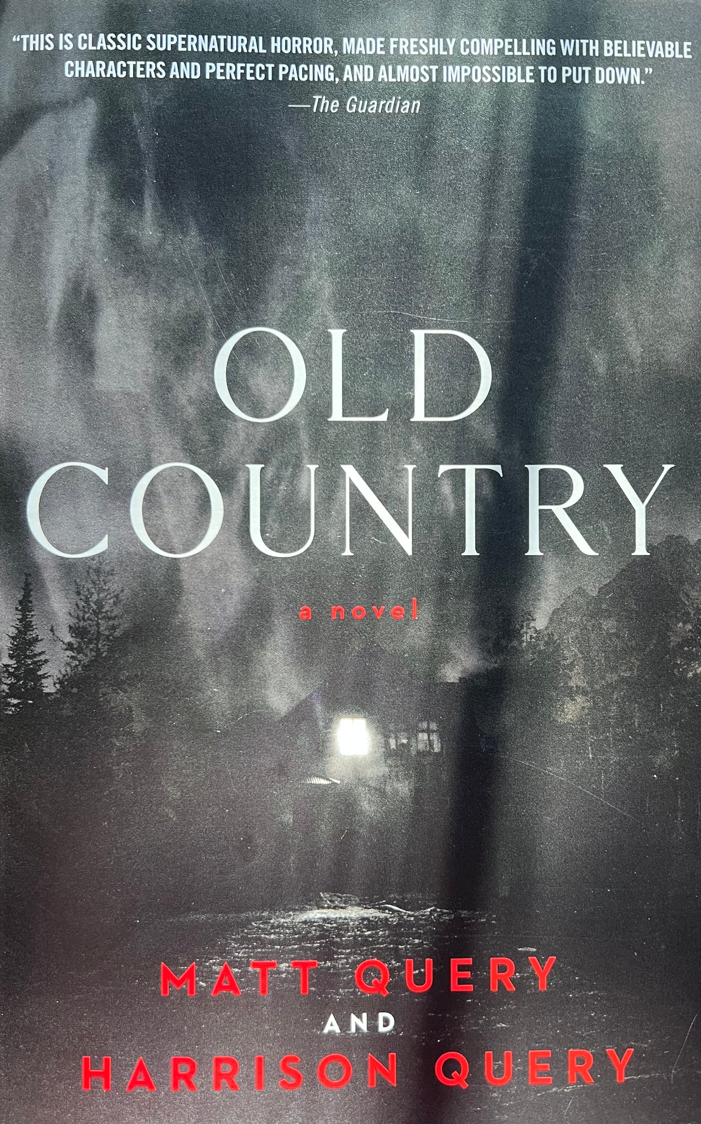 USED- Old Country a novel