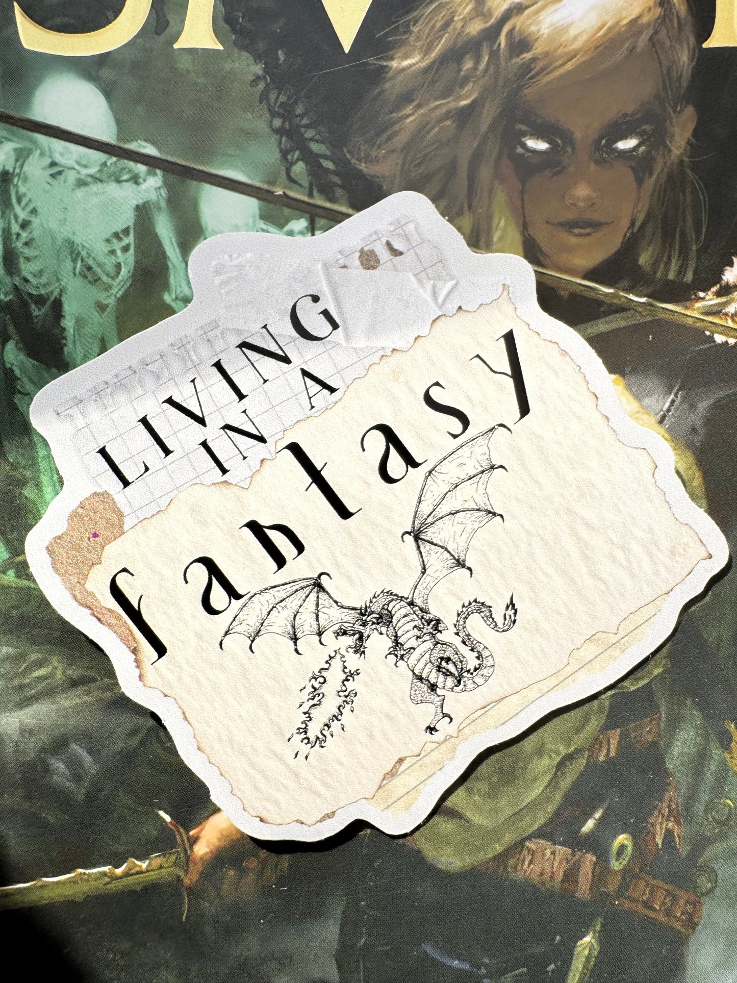 Living In A Fantasy Sticker