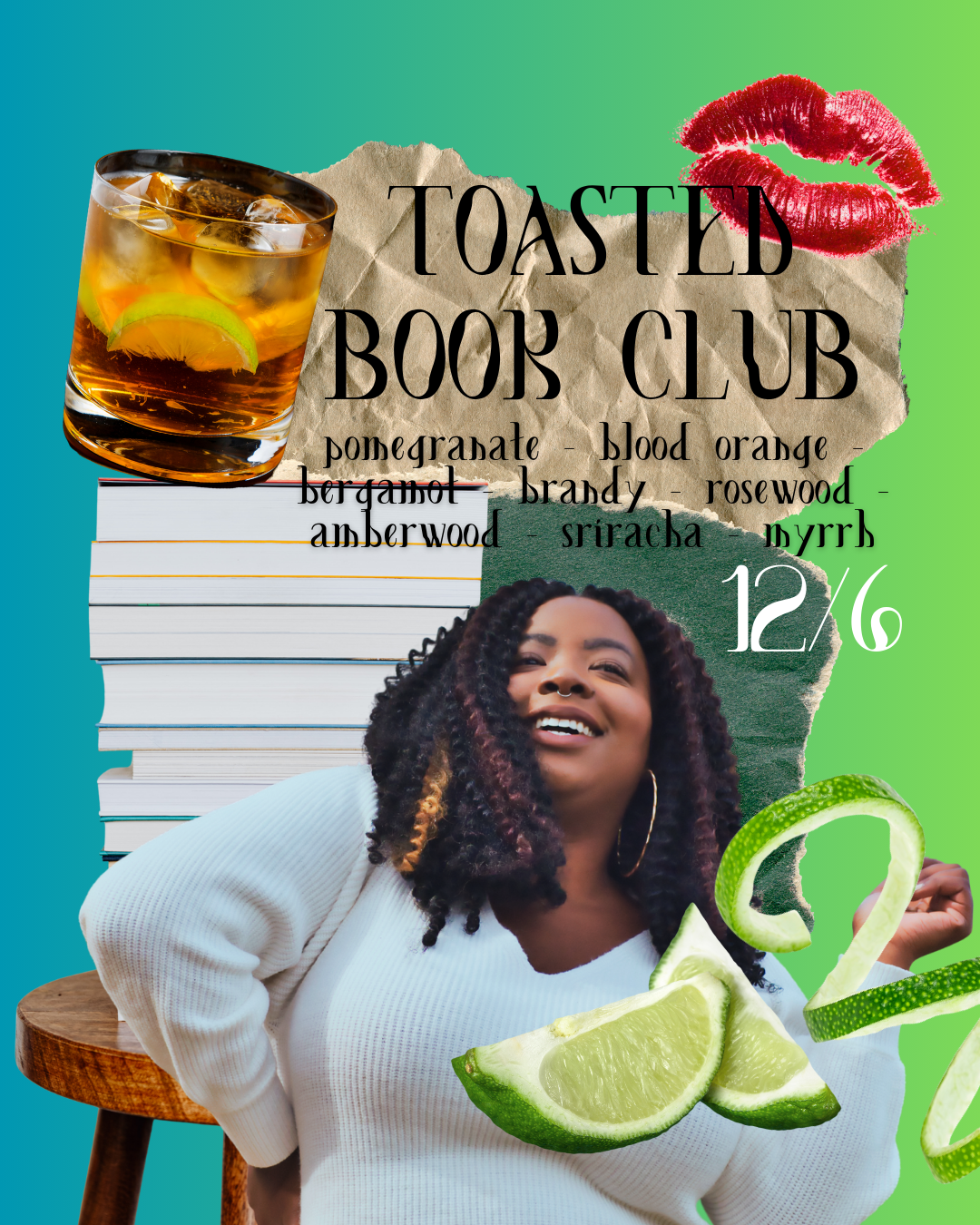 Toasted Book Club Fine Fragrance | Mixed Connection, Nicole Devonne